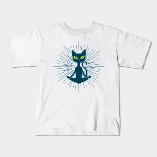 Zen Cat Kids T-Shirt